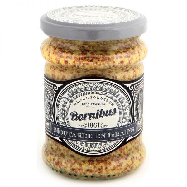 Bornibus Wholegrain Mustard 250g 