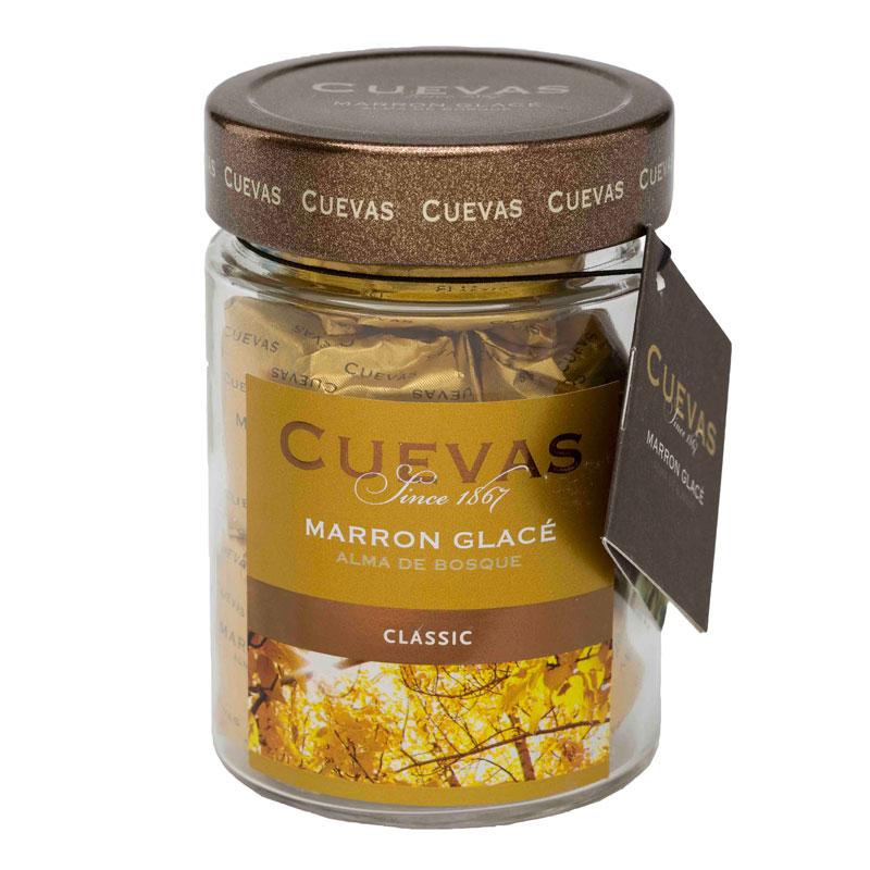 CUEVAS Marron Glacé Great Selection in Crystal Jar 190g