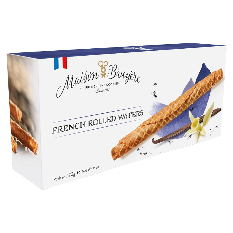 Bruyère Wafers Maison 170g Rolled French