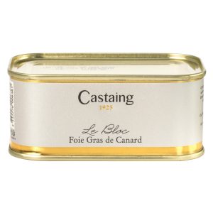 Castaing Block of duck liver tin 200g
