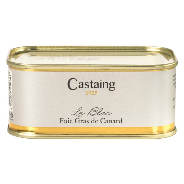 Bloco de Foie Gras de Pato em Lata Castaing 200g