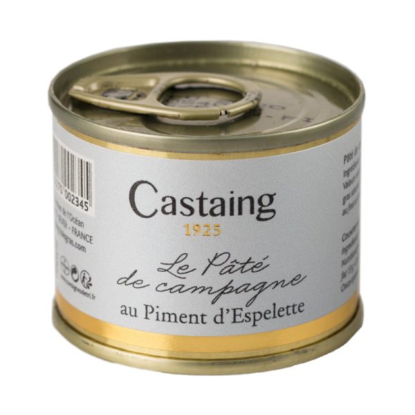 Paté do Campo com Pimenta de Espelette Castaing 67g