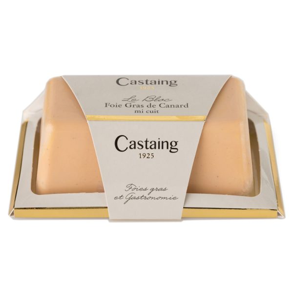 Castaing Block of duck liver Tray 200g