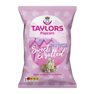 Taylors Snacks Sweet & Salted Popcorn 100g