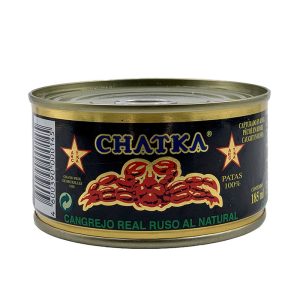 Chatka King Crab 100% Legs in Tin 121g