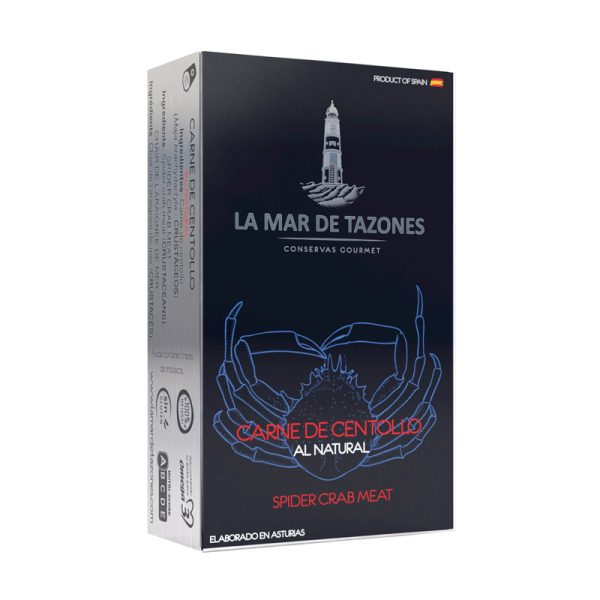 La Mar de Tazones Spider Crab Meat in Brine 120g