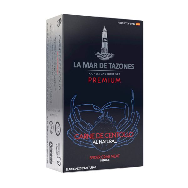 La Mar de Tazones Premium Spider Crab Meat in Brine 145g