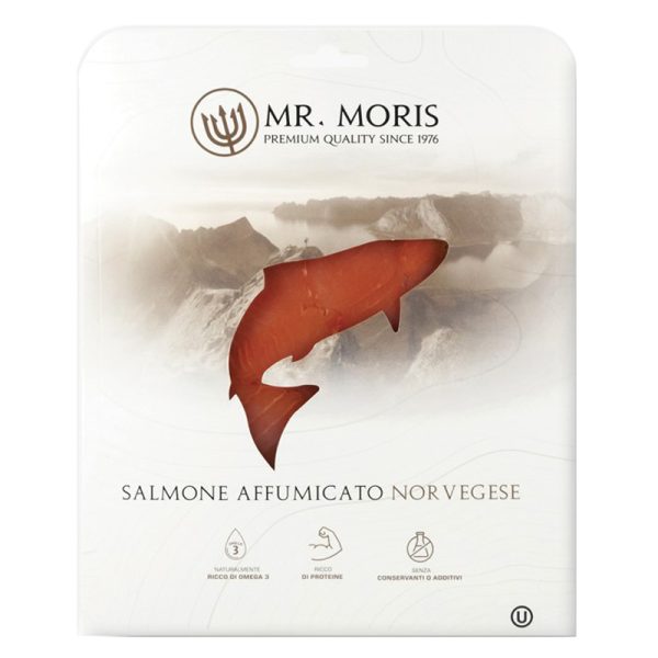 Salmão Fumado da Noruega Mr. Moris 200g