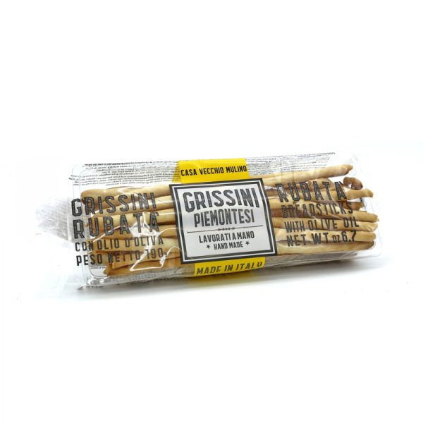 Grissinis com Azeite em Saco e Tabuleiro Casa Vecchio Mulino 190g