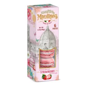 Macarons Florentine de Morango Borgo de Medici 90g