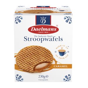 Stroopwafels - Bolachas com Recheio de Caramelo Daelmans 230g